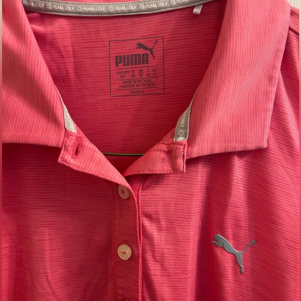 Puma Women's Sleeveless Golf Polo - Picture 2 of 3